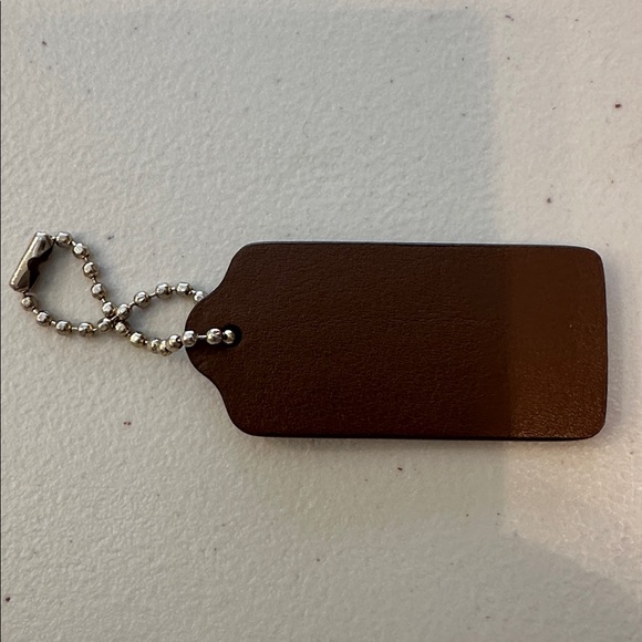 Coach Tan Leather Hangtag - Picture 3 of 3